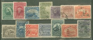 Newfoundland #61-74  Single (Complete Set)