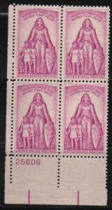 US #1087 MNH Plate Block.  Polio