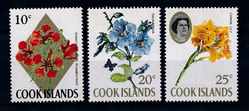 [61972] Cook Islands 1967 Flora Flowers Blumen Fleur From Set MNH