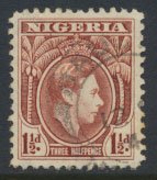 Nigeria  SG 51a    Used  Perf 11½   1950 Definitive please see scan
