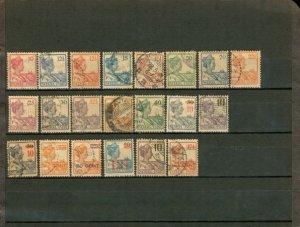 Nederl-Indie Lot , 21 stamps
