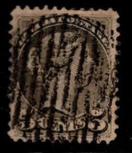 CANADA Scott 42 Used 5 cent  Victoria Stamp