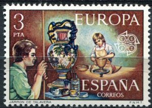 Spain Sc#1941 MNH, 3p multi, Europa (C.E.P.T.) 1976 - Handicrafts (1976)