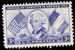 # 1010 MINT NEVER HINGED LAFAYETTE