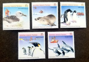 Australia Antarctic Environment Conservation Technology 1988 Penguin (stamp MNH