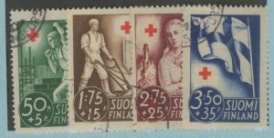 Finland #B44-B47 Used Single (Complete Set)