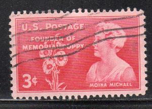 United States 977 - Used - Moina Michael (2)