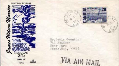 Canada, First Day Cover, Ships