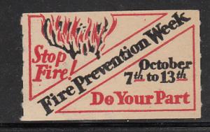 Fire Prevention Week Label