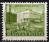 Hungary; 1953: Sc. # 1048: O/Used CTO Larger Edition Single Stamp