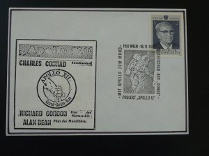 space Apollo 8 postmark on cover Austria 1969