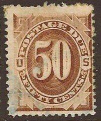 United States J7 Used - Very Nice - Barely Cancelled - CV $65