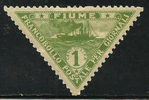 Fiume # P4, Mint Hinge remain