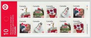 Variety =Corrected Spelling= LUEDERS =Canada 2012 #2502a, Booklet BK474A [ec130]