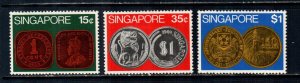 Singapore #150-152  Mint  Scott $9.50