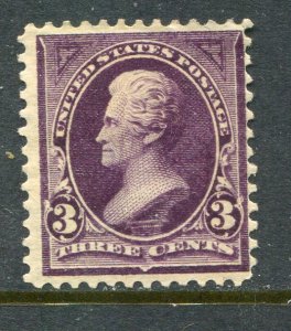 US #268 3c Jackson  (Mint - Hinge Remnants) cv$37.50