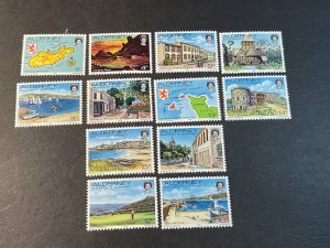 ALDERNEY # 1-12-MINT/NEVER HINGED----COMPLETE SET----1983