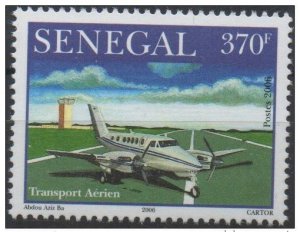 Senegal 2006 - 370F Airplane Jet Propeller Propeller Air New **MNH RARE-