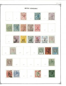 British Indian Ocean Terr. all Mint Hinged on Scott International Pages to 1999