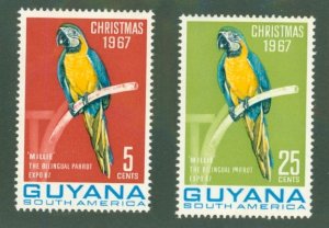 Guyana 34-5 MNH BIN $1.00