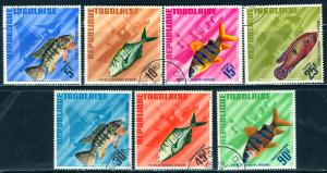 Togo; 1967: Sc. # 583-587, C61-C62: O/Used CTO Cpl. Set