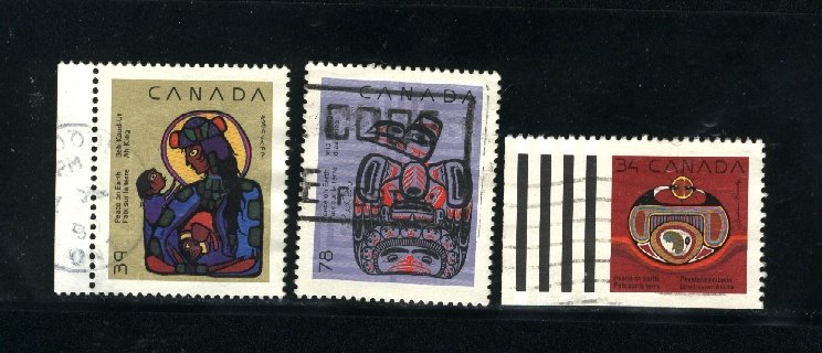 Can #1294, 1296-1297   -2   used VF 1990 PD