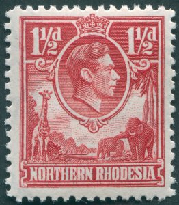 Northern Rhodesia 1938 1½d carmine-red SG29 unused