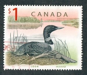 Canada #1687 Loon used single