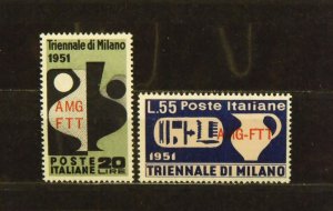 15335   TRIESTE   MH # 126, 127                           CV$ 8.00