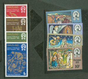 Swaziland #313-16/321-4  Single (Complete Set)