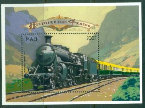 Mali 1996 Historic Railways Rheingold Express MS MUH