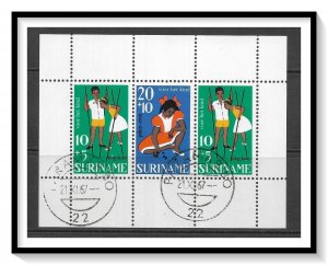 Suriname #B139a Semi-Postal Mini-Sheet FDC NH