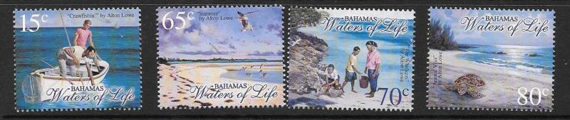 BAHAMAS SG1332/5 2003 PAINTINGS MNH