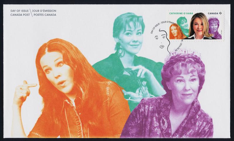 Canada 2775 on FDC - Catherine O'Hara, Comedian