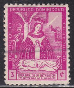 Dominican Republic 385 Virgin of Altagracia 1942