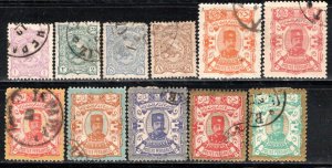 Iran/Persia Scott # 90 - 100, used