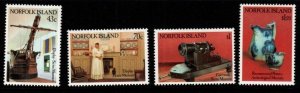 NORFOLK ISLAND SG512/5 1991 NORFOLK ISLAND MUSEUMS MNH