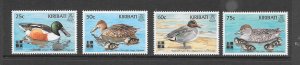 BIRDS - KIRIBATI #737-40 MNH
