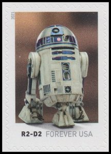 US 5574 Star Wars Droids R2-D2 F single MNH 2021