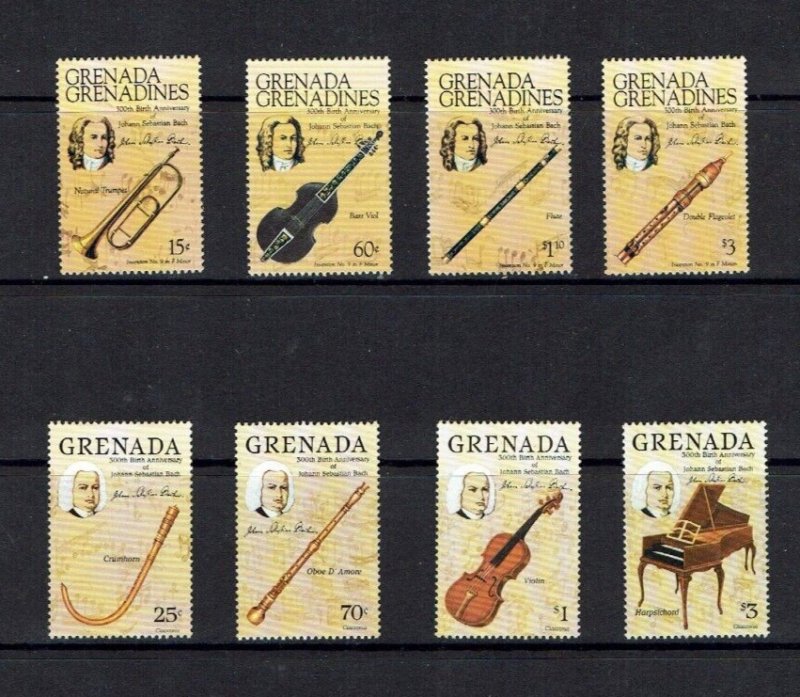 Grenada, Grenadines: 1985, 300th Birth Anniversary J.S. Bach, 2  MNH sets