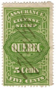 (I.B) Canada Revenue : Quebec Assurance Licence 5c