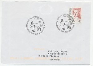 Cover / Postmark Italy 2001 Dog 