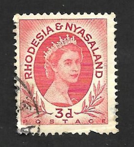 Rhodesia & Nyasaland 1954 - U - Scott #144