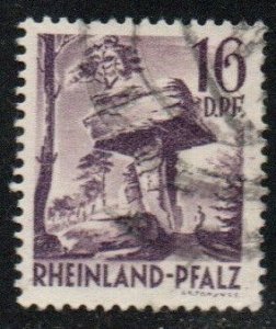 Germany - Rhine Palatinate Sc #6N22 Used