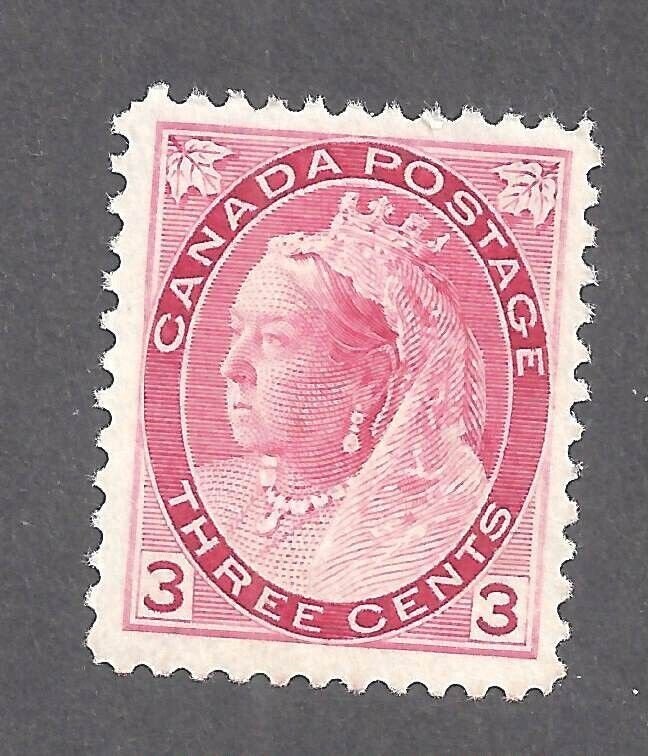 CANADA # 77 MINT NH 2c CARMINE QUEEN VICTORIA NUMERAL ISSUE BS26207