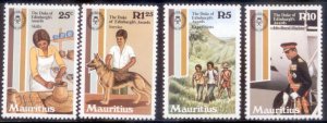 Mauritius 1981 SC# 533-6 MNH-OG E28