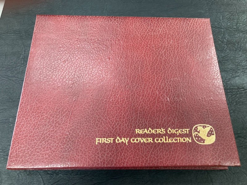 KAPPYS USA READERS DIGEST FIRST DAY COVERS 55 DIFFERENT IN BINDER 1978-1980 A341