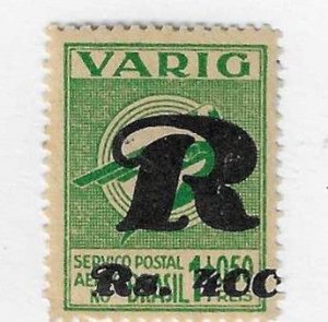 Brazil Sc #3CLF3  Varig 400 RS overprint NH VF