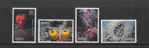 JAMAICA #495-8 MARINE LIFE MNH