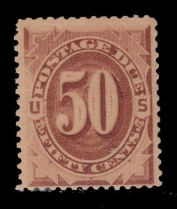 MOMEN: US STAMPS #J7 POSTAGE DUE MINT OG LH $650 LOT #85141*